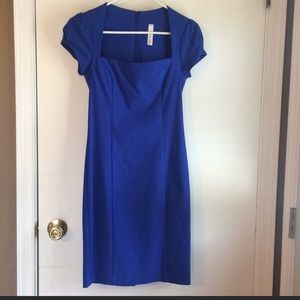 Mod Cloth cobalt blue dress